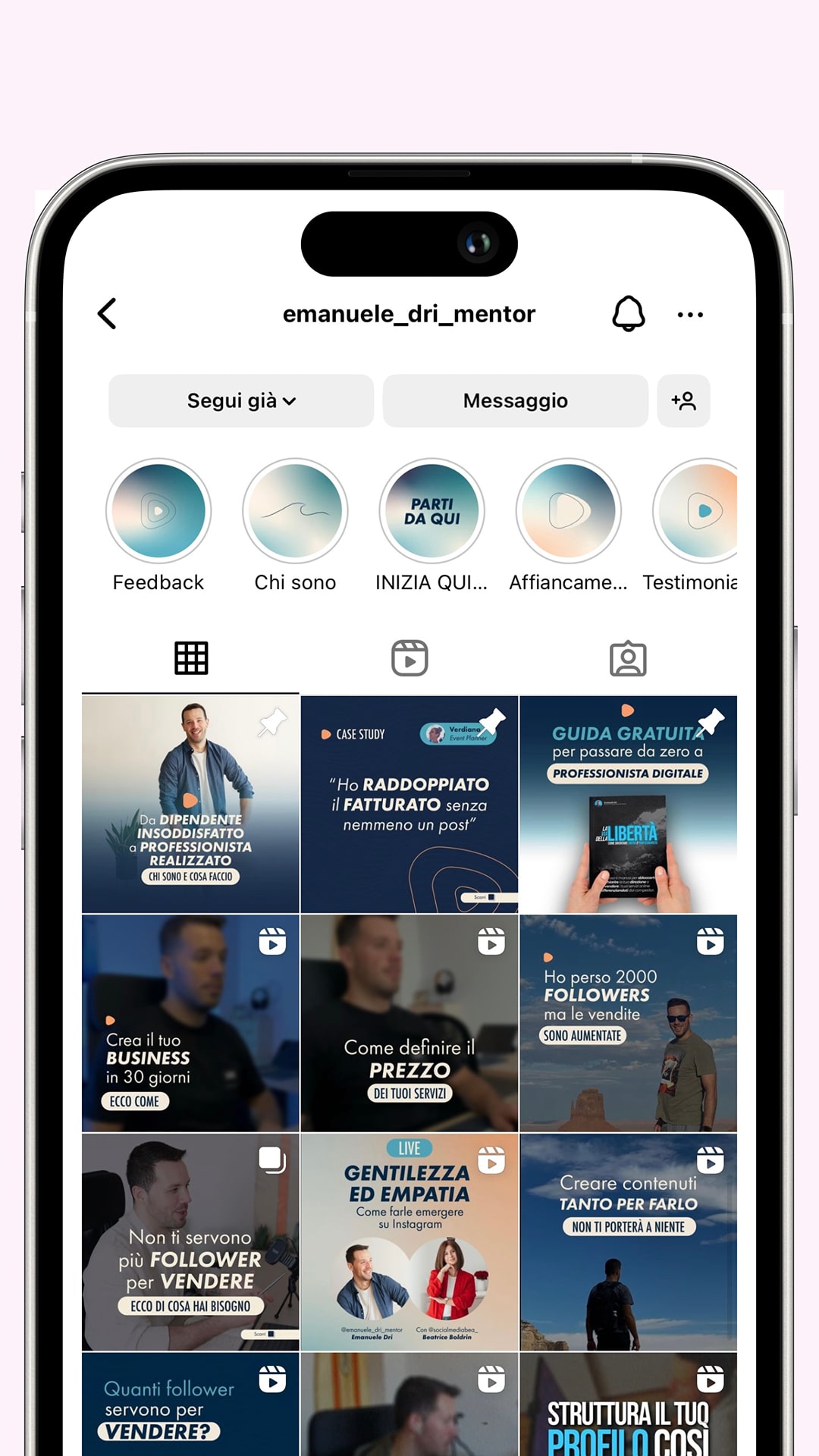 Emanuele Dri - Case Study by SocialBee